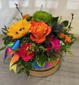 Rainbow Hatbox