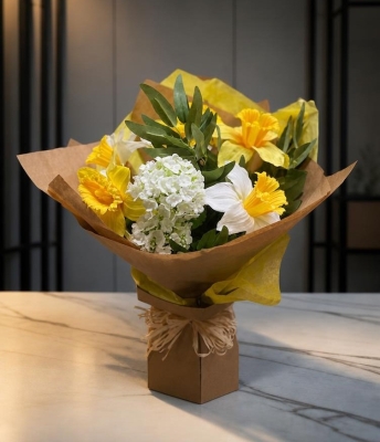 Spring silk Bouquet.