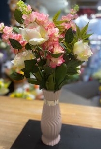 Silk Flower Vase